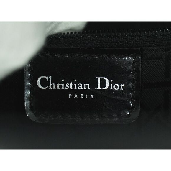 Dior Maris Pearl Black Patent Leather Handbag (Pre-Owned) - Picture 7 of 16